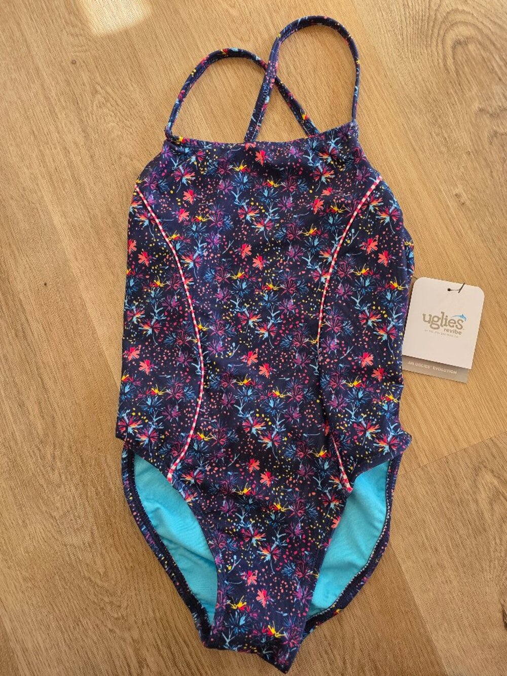 Brand New Size 32 Dolfin Uglies Revibe Glow Diamondback Swimsuit